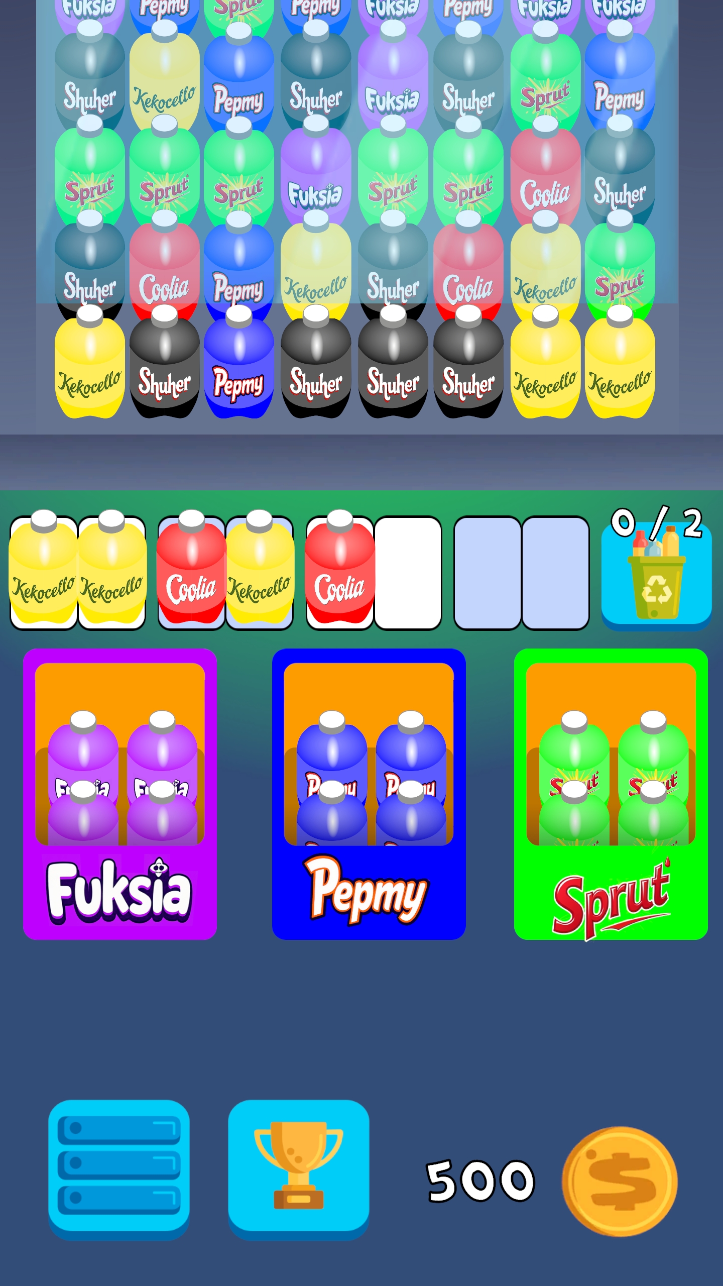 Soda sort screenshot 5