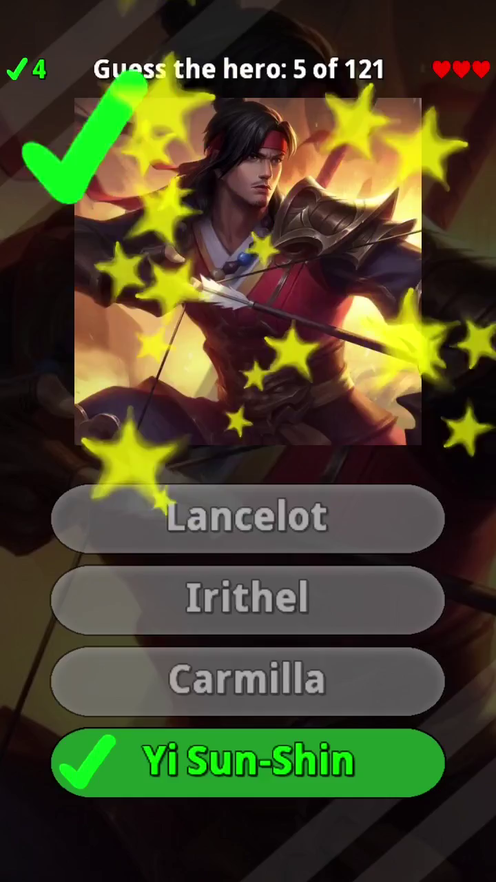 Mobile Legends heroes - quiz screenshot 12
