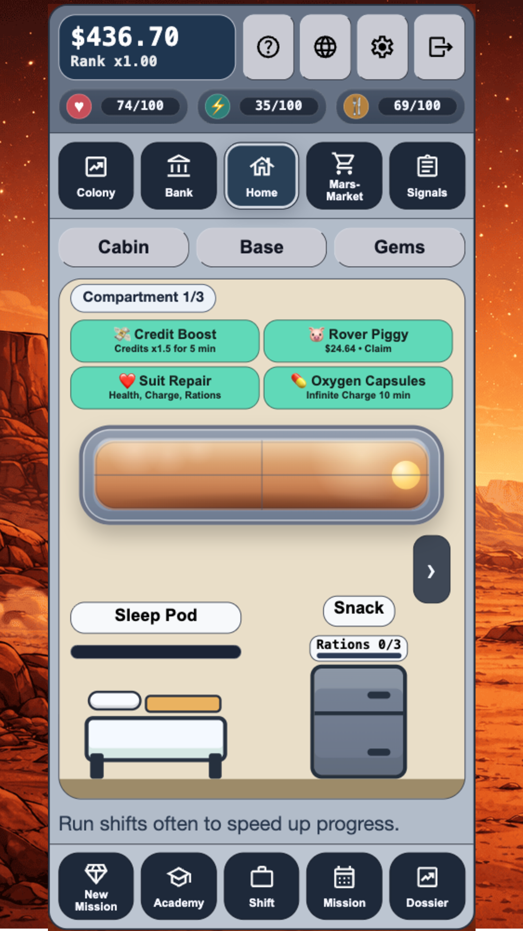 Tycoon Survive on Mars: Build an Empire screenshot 5