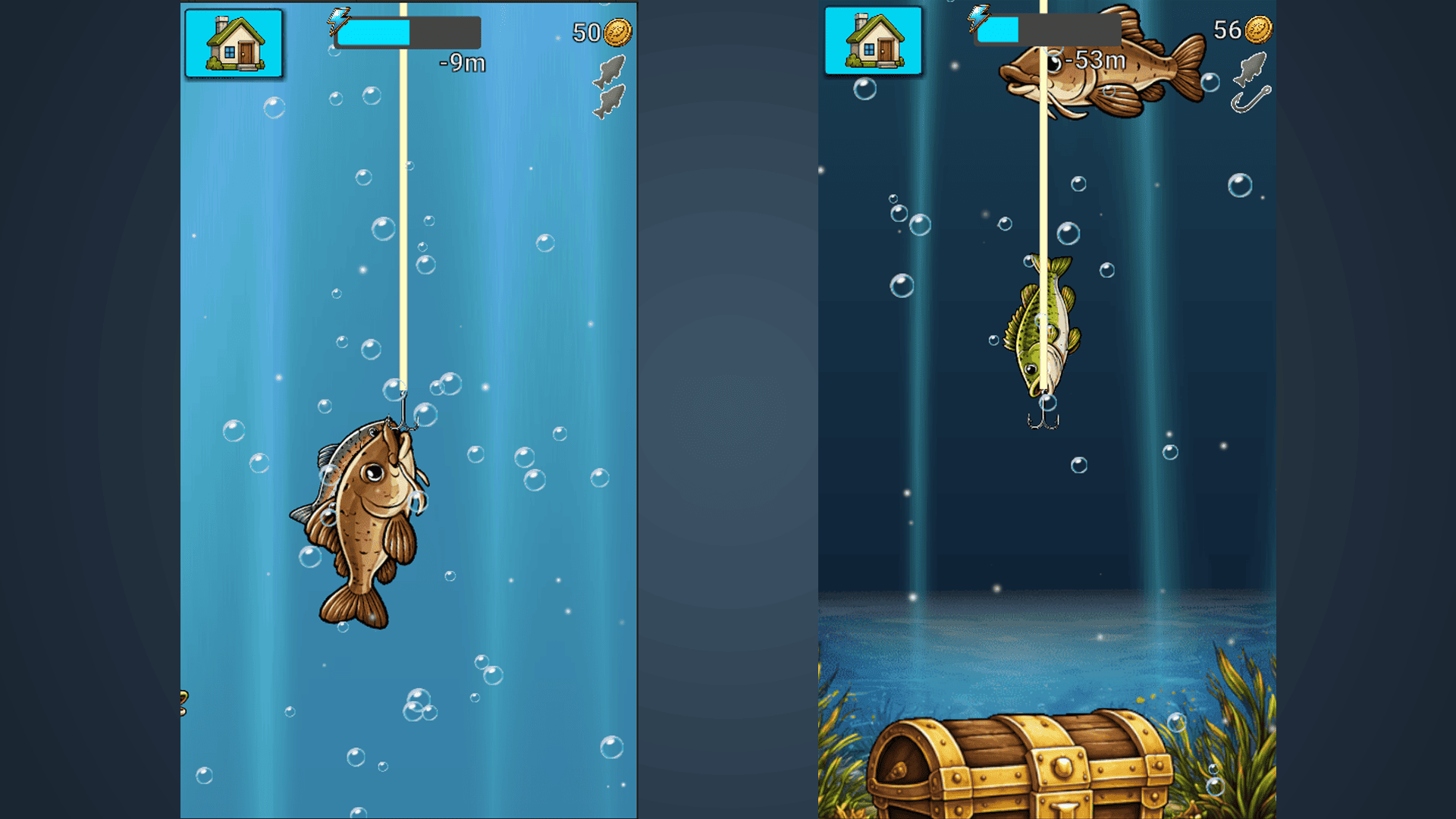 Lucky Catch: 2D Fishing Simulator — screenshot 3