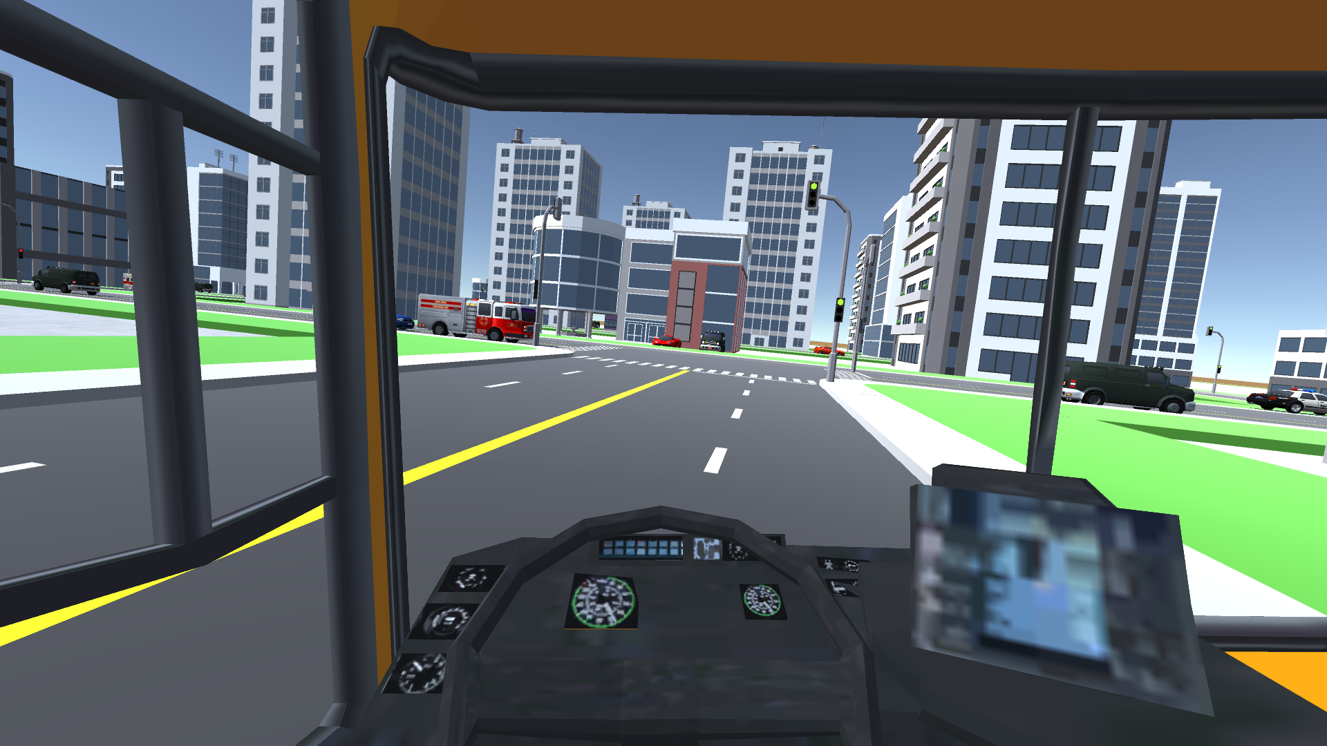 Simulator - yellow bus 2023 screenshot