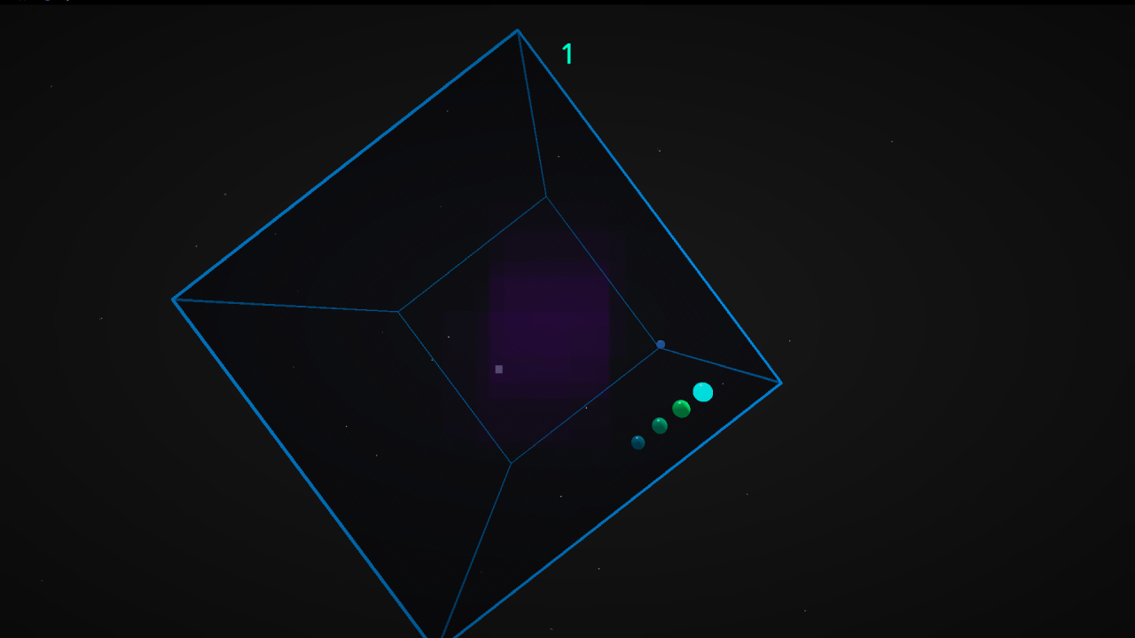 Space Snake 3D - Snake on a Cube — screenshot 2