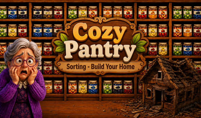 Cozy Pantry: Sorting - Build Your Home game cover