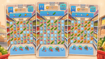 Supermarket: Match 3