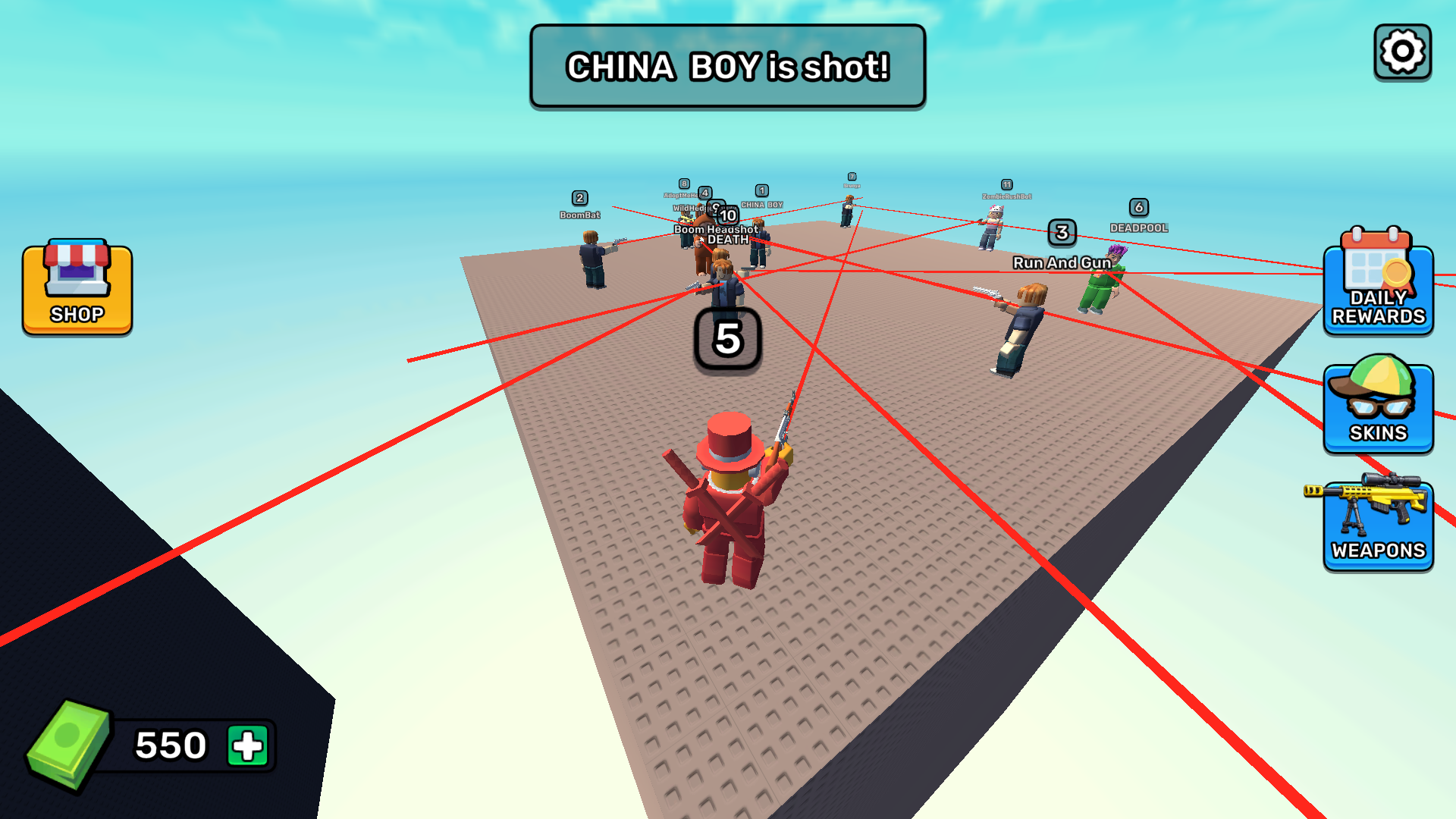 Blind Shot screenshot