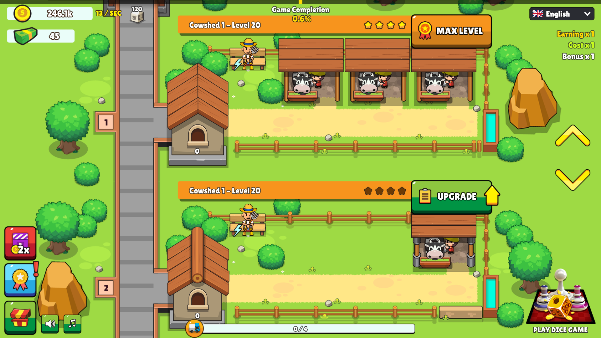 Idle Cowshed — screenshot 2