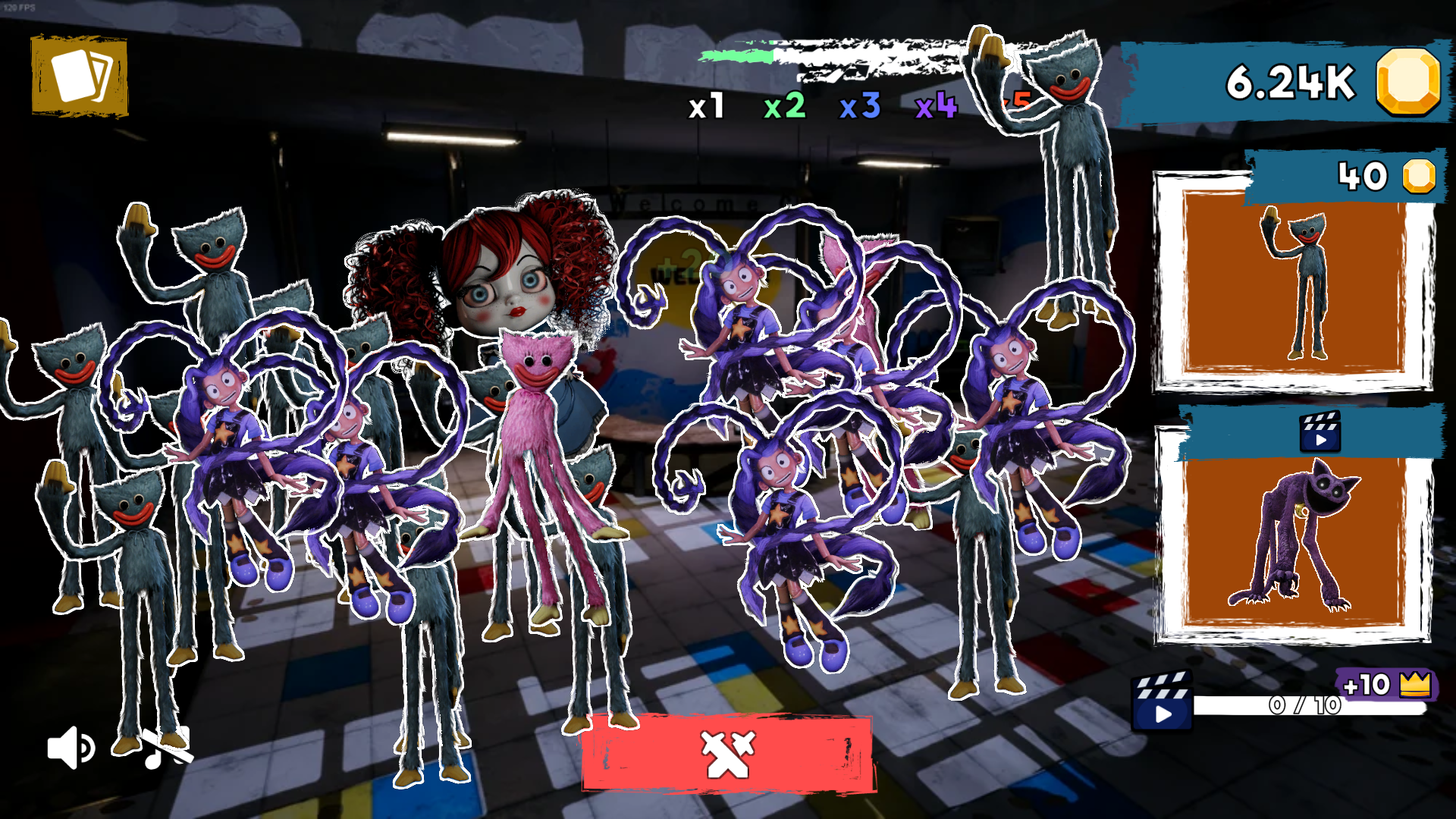 Merge Poppy Playtime: Lily, Huggy, Prototype screenshot