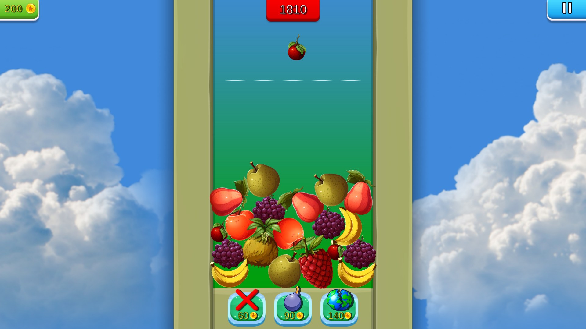 Connect fruits: Fold a Strawberry! screenshot