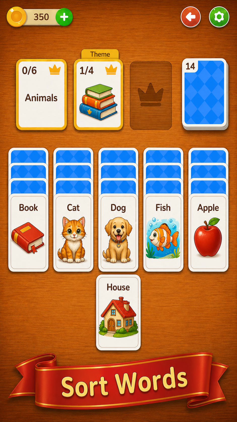 Kings Word: Solitaire screenshot 5