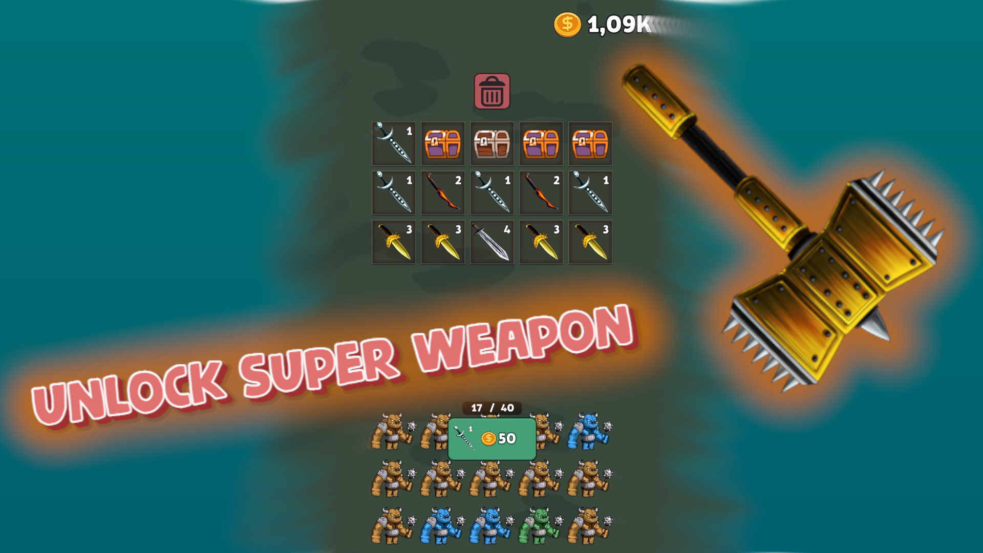 Swords Merge Master screenshot