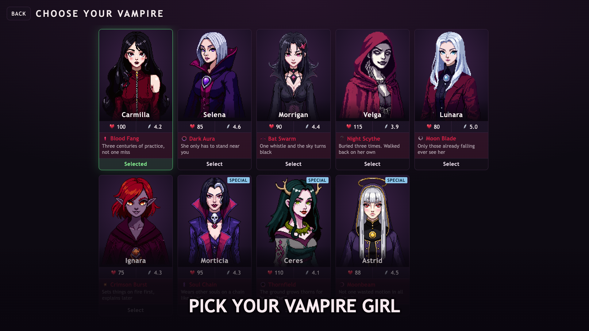 Vampire Girls vs Hunters — screenshot 4