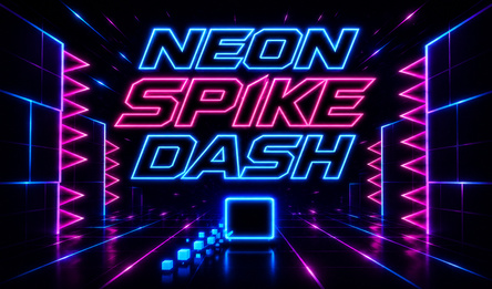 Neon Spike Dash