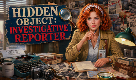 Hidden Object: Investigative Reporter