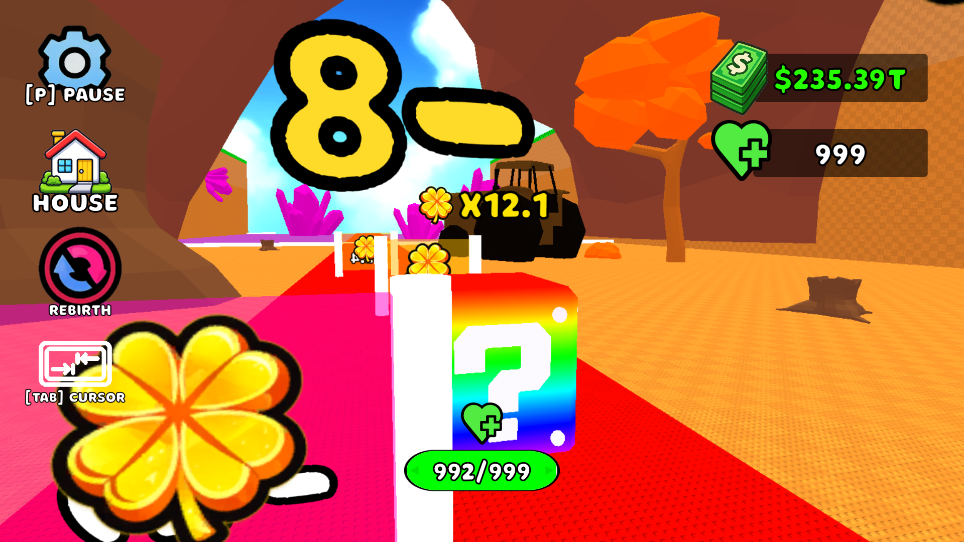 Lucky Block Run Online 3D: Obby Luck Tsunami +1 — screenshot 4