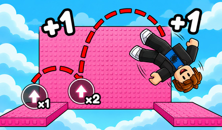 +1 jump through platforms