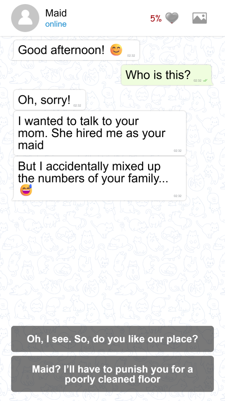 Chatting with the Maid screenshot 4