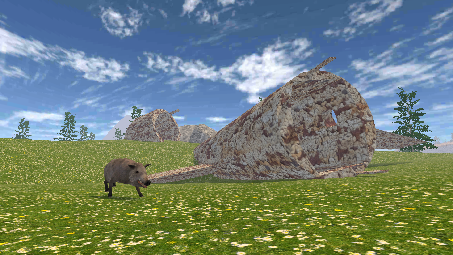 Schoolboy and Granny 2: Survival in the Forest screenshot