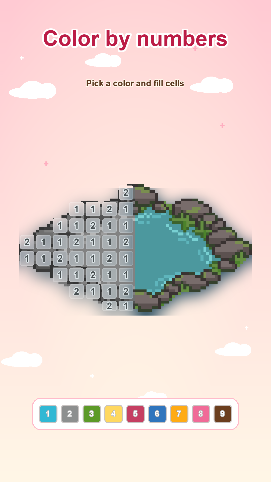 Draw and Color Pixel Pictures screenshot 5