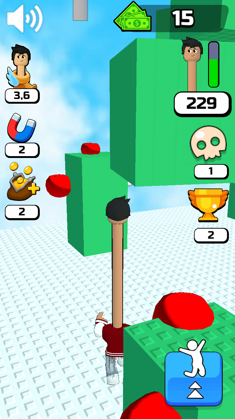 Obby: Eat and Grow a Neck 3D +1 for Every Step screenshot 8