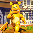 Super Fast Fredbear - Hello Neighbour: Juega en línea gratis en Playhop