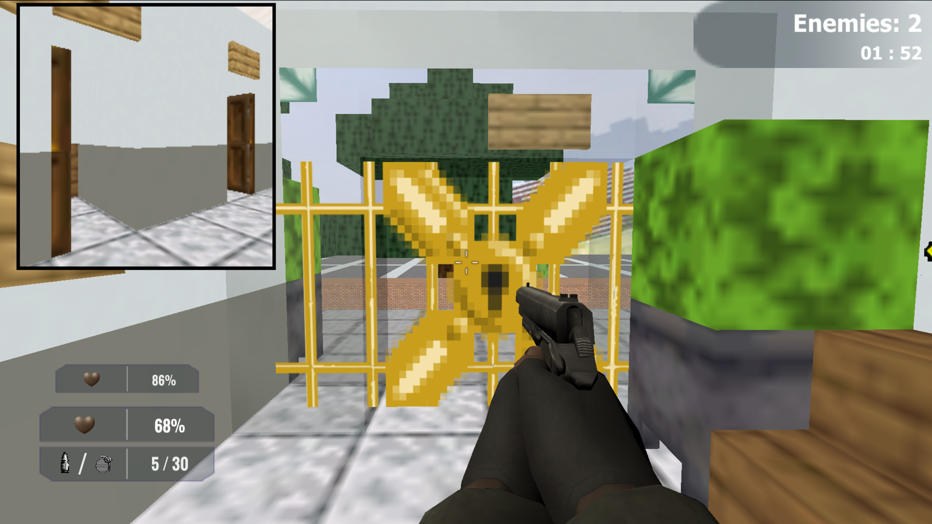 Escape from nuthouse - For two players! screenshot