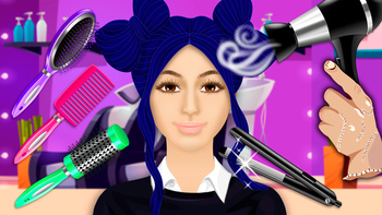 Салон Красоты Уэнсдей (Girls Games Puzzles): Playhop orqali bepul oʻynang