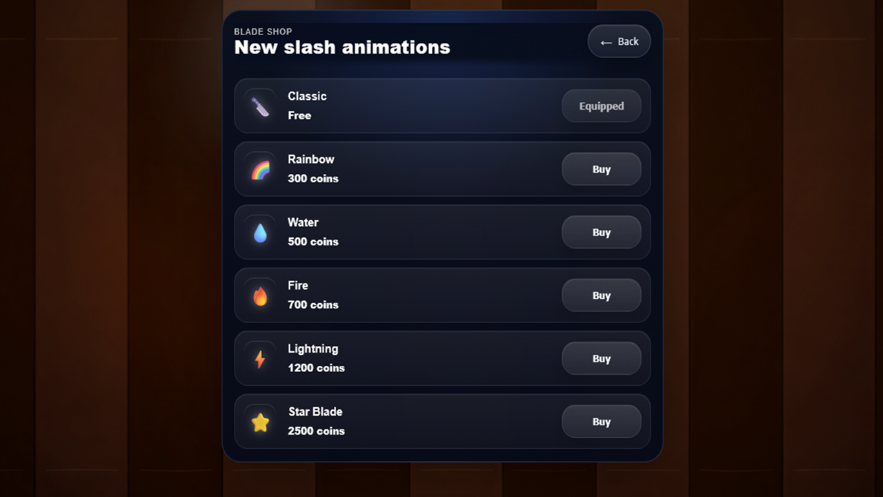 Blade Fruit — screenshot 1