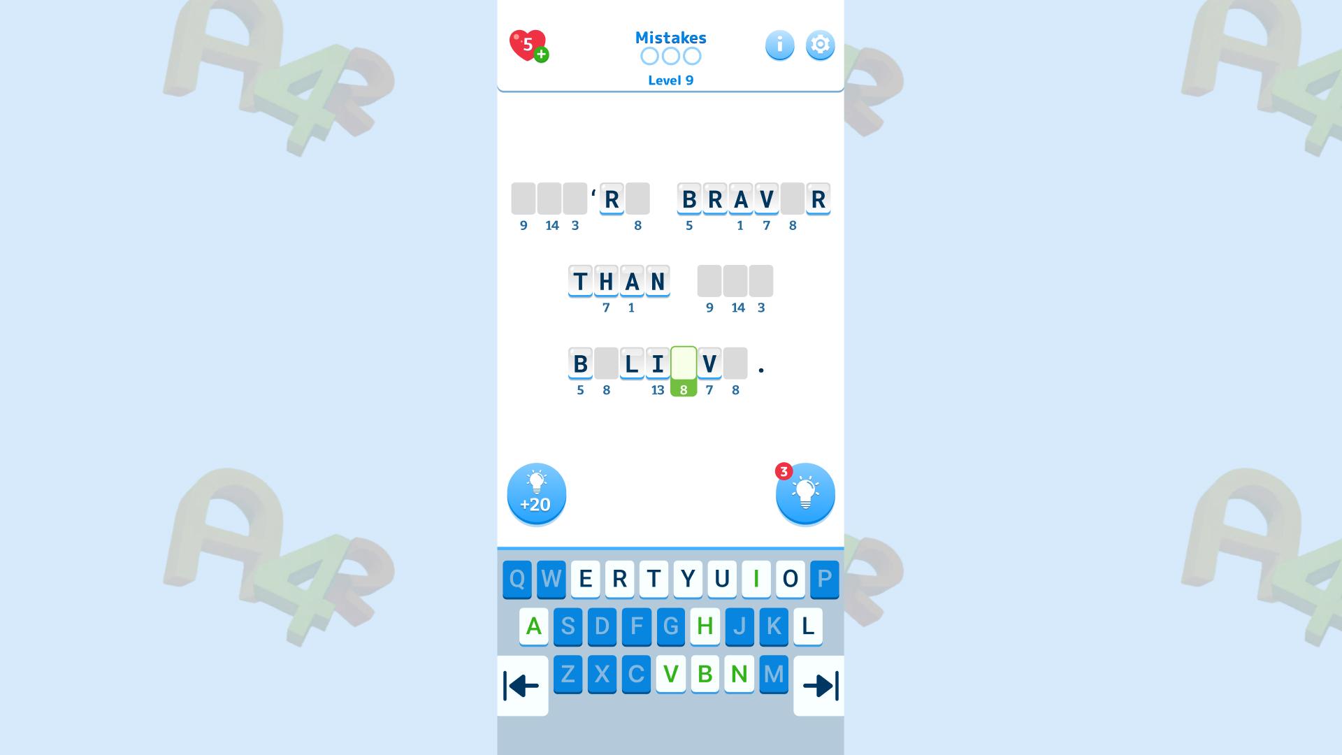 Cryptogram Code - Logic Puzzle, Online Cipher screenshot