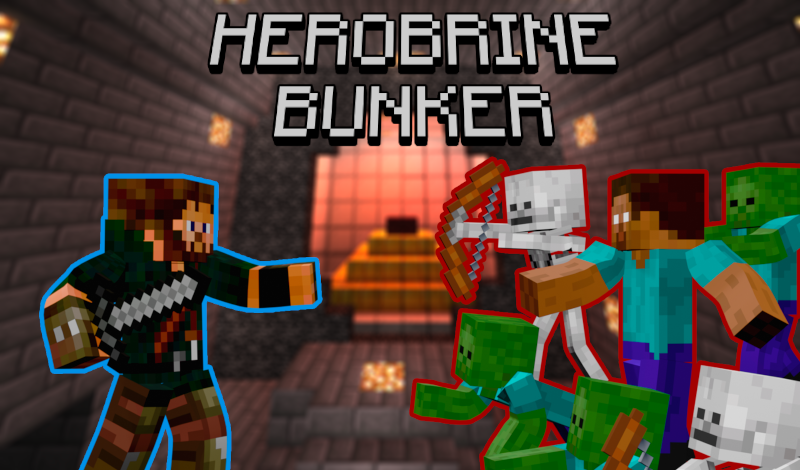 Herobrine Bunker game cover