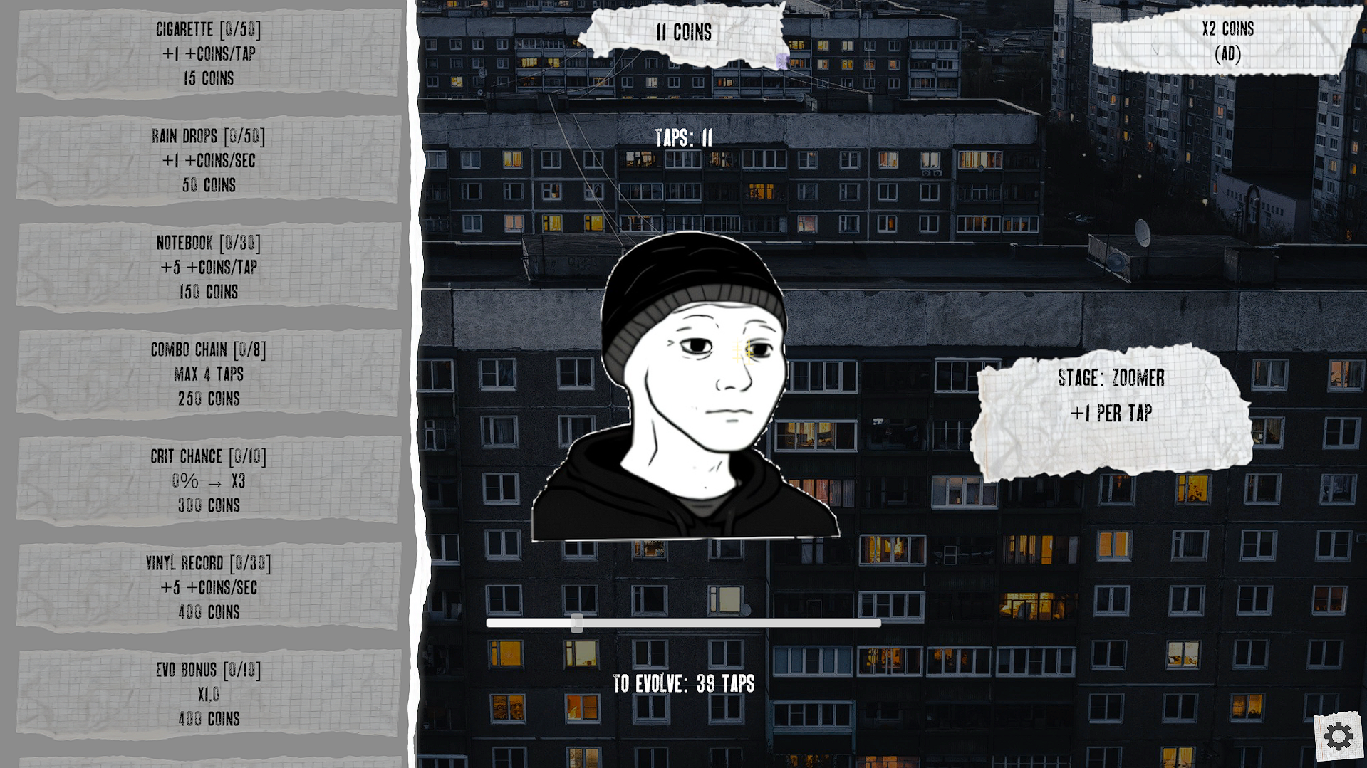 Doomer Clicker — screenshot 1