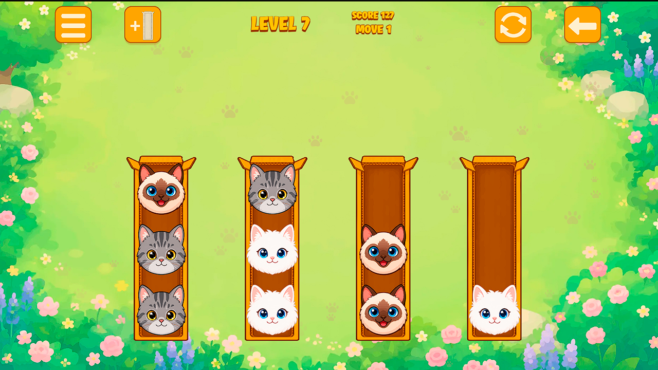 Kitty Sort — screenshot 4