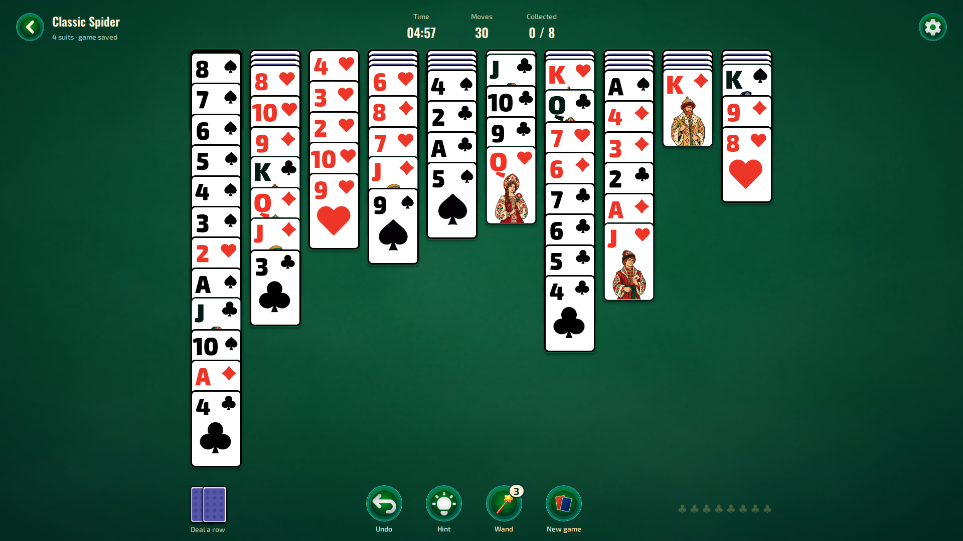 Spider Solitaire: The Eternal Russian Classic — screenshot 1