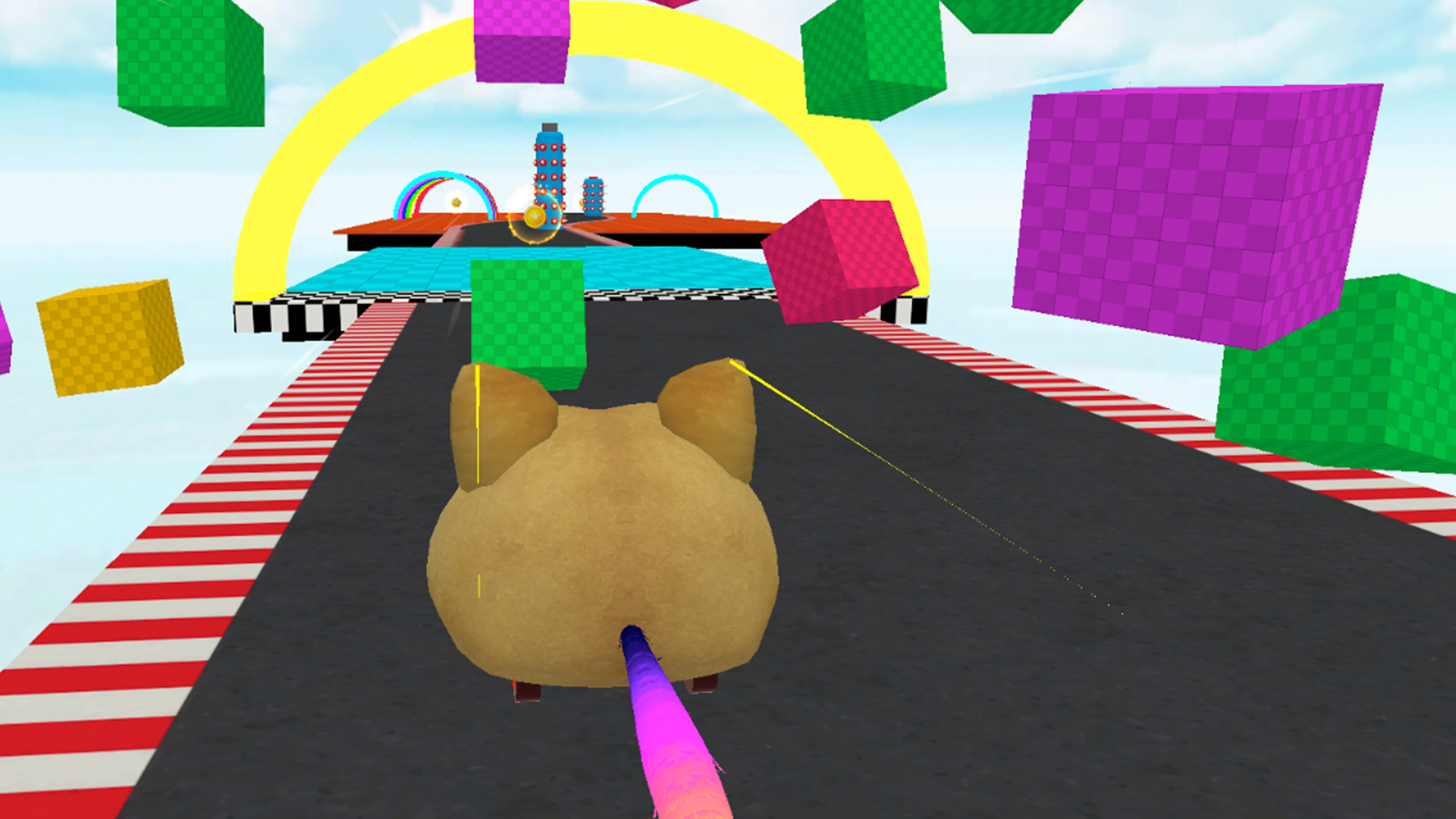 Epic Car Stunt Race Obby screenshot