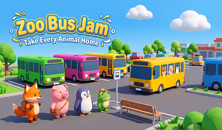 Zoo Bus Jam: Take Every Animal Home