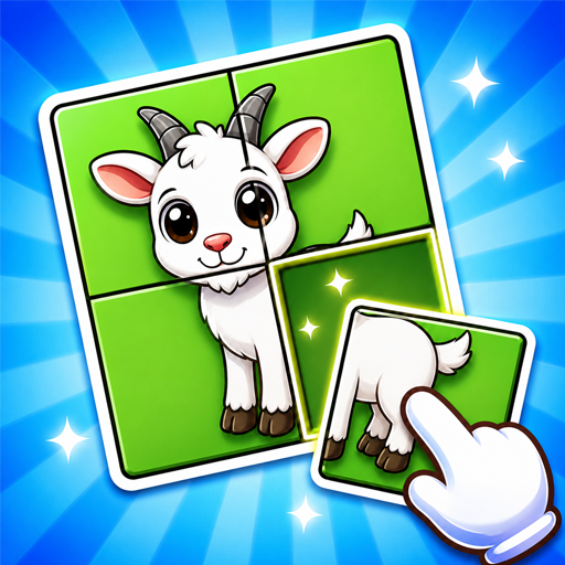 Children's puzzles: Animals icon