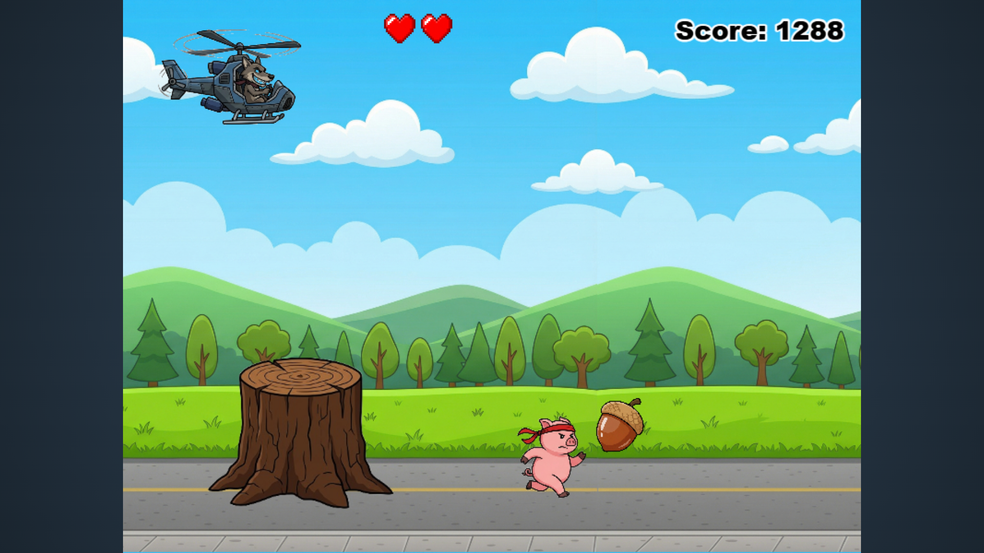 Rambo Pig: Survival — screenshot 2