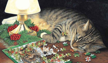 Chats drôles: Puzzle