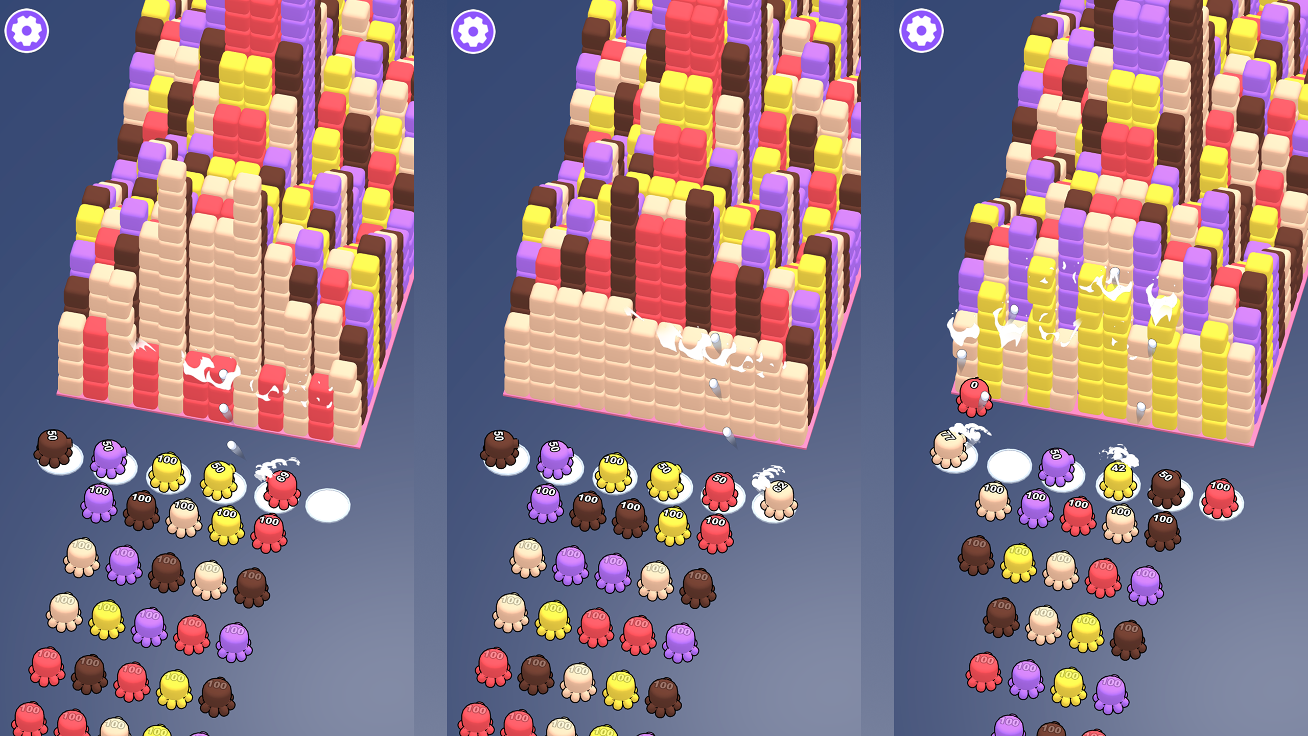 Color Block Shot: Pixel Blast screenshot 1