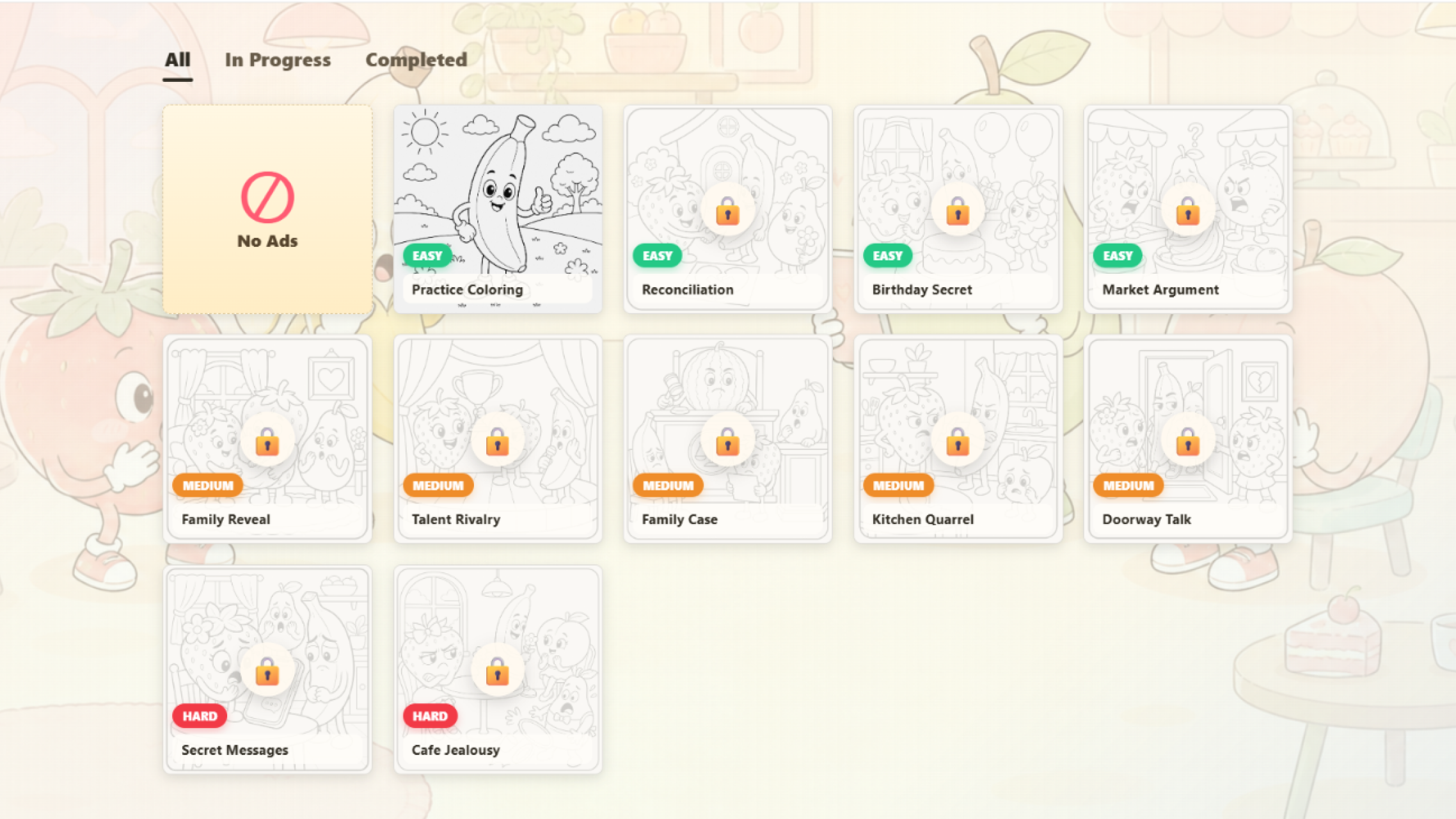 Neurofruits Coloring screenshot 1