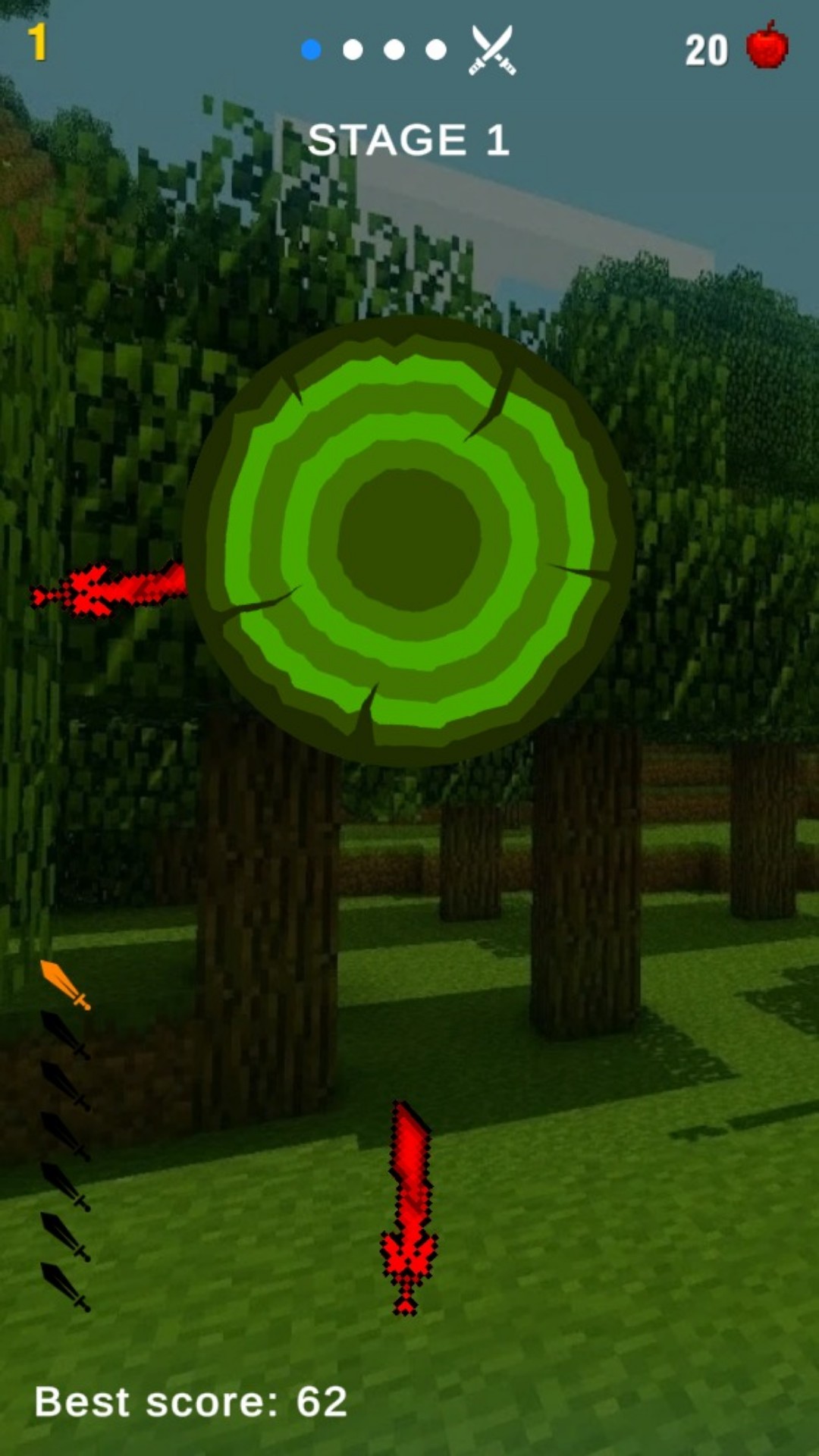 Knife Throwing 2D screenshot 4