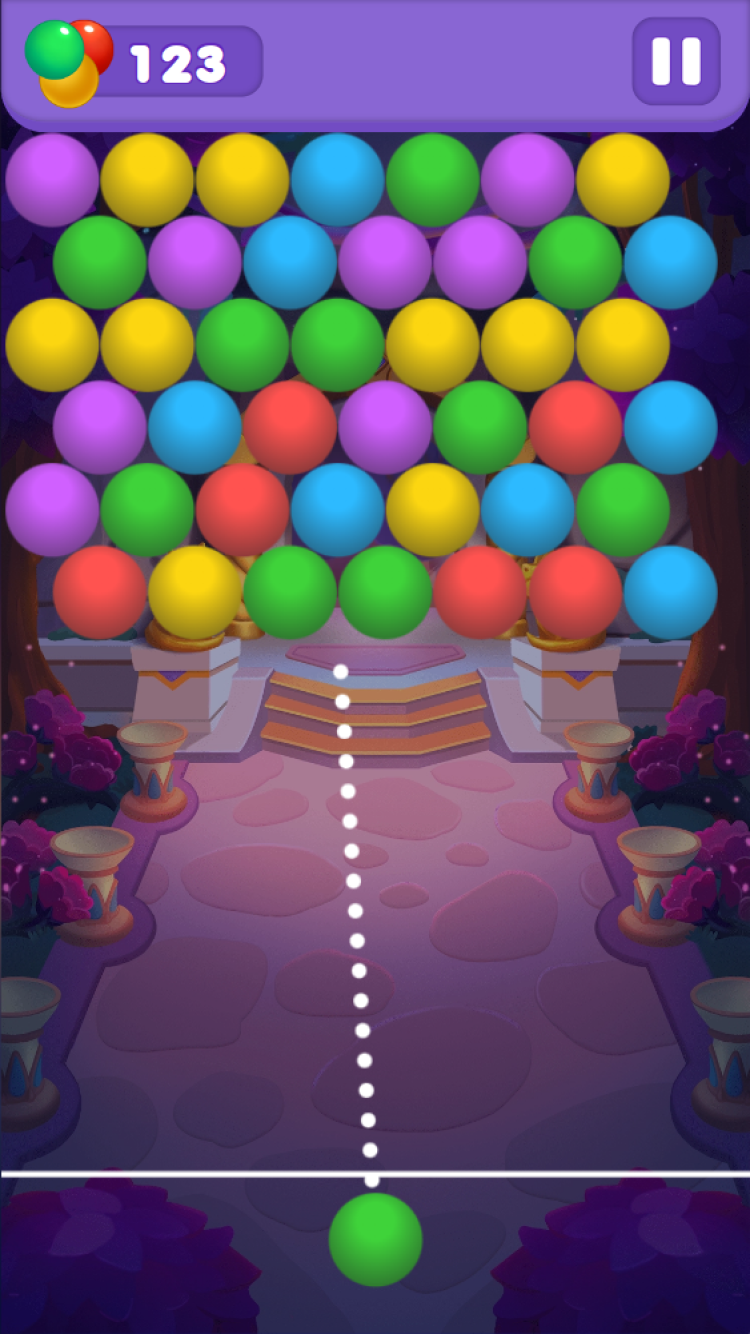 Mystic Bubble Shooter Quest screenshot 5