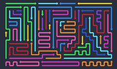 Tap the Arrows: Maze Puzzle