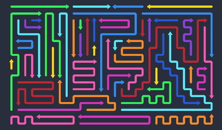 Tap the Arrows: Maze Puzzle