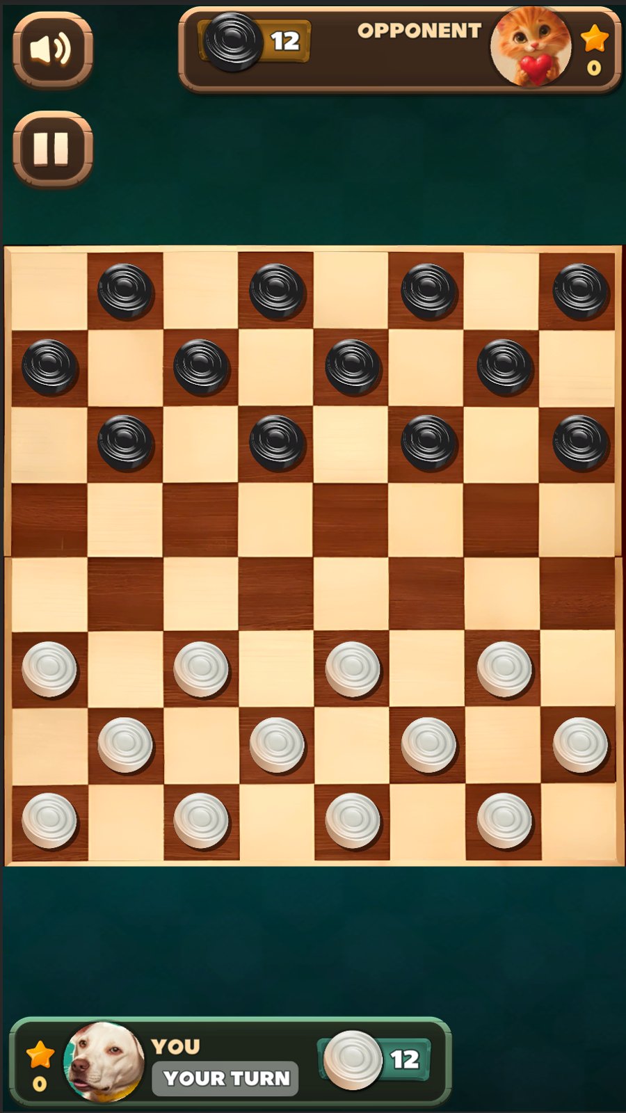 Checkers Online tournament screenshot 3