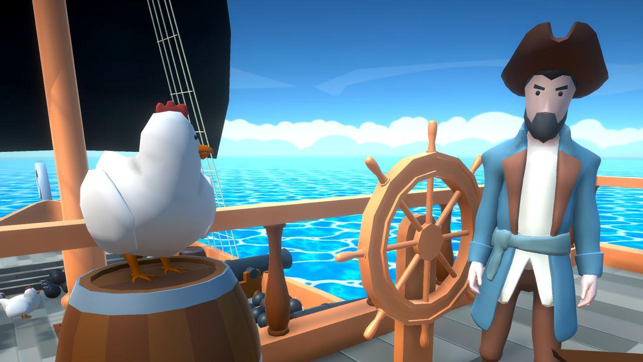 Chicken Riot on the Ship screenshot