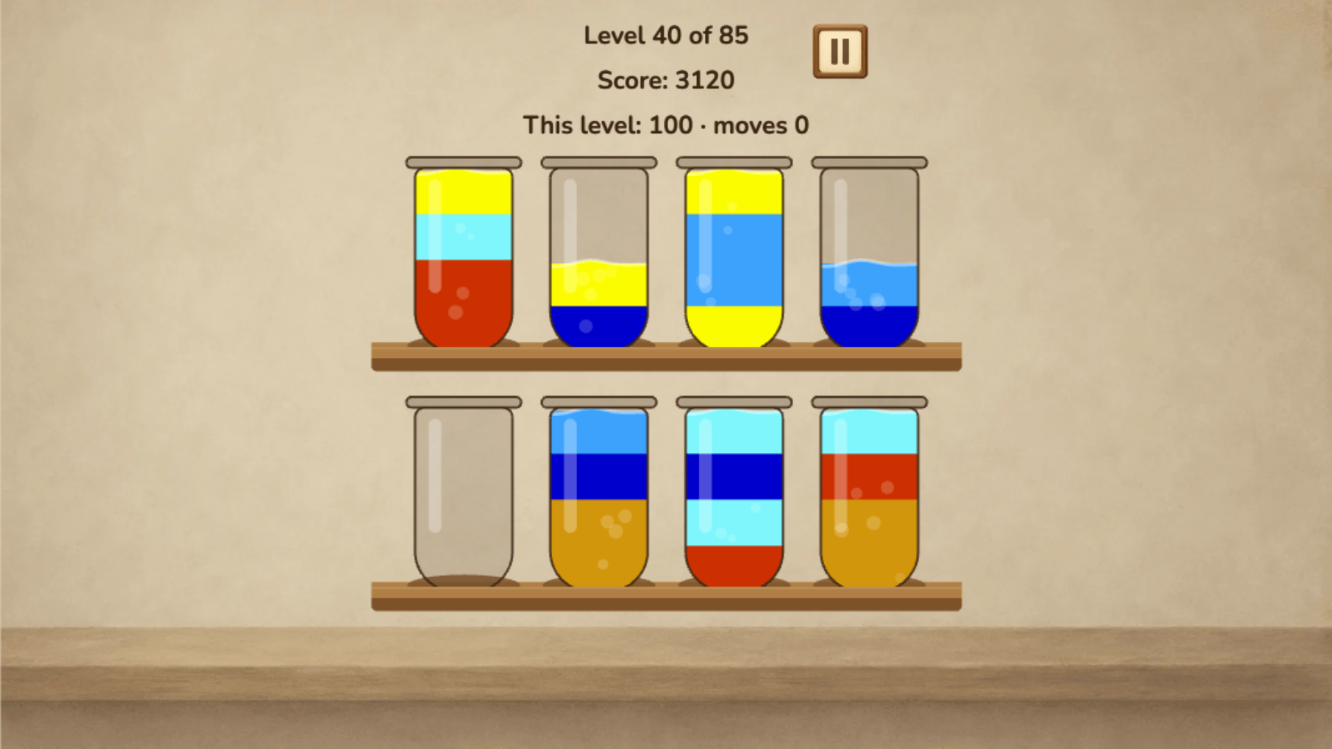 Water Sort: Tubes & High Scores — screenshot 3