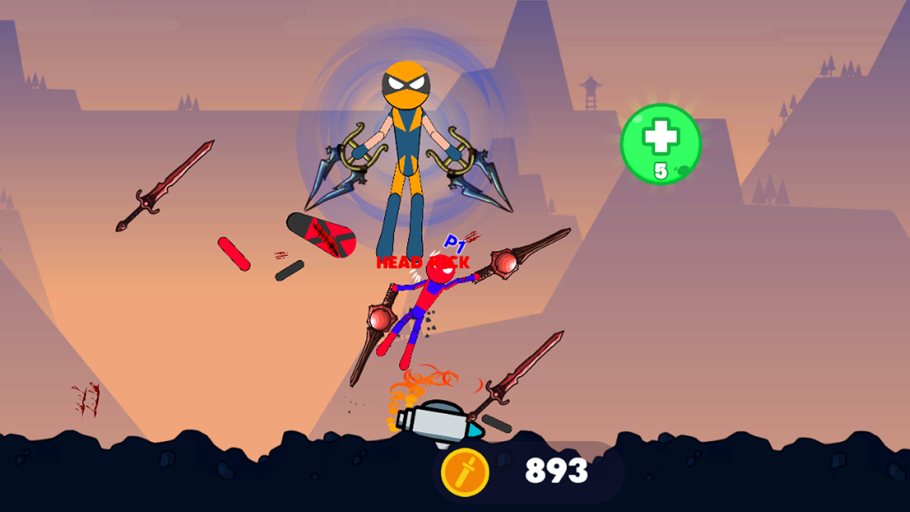 Stick Warrior Hero Battle screenshot