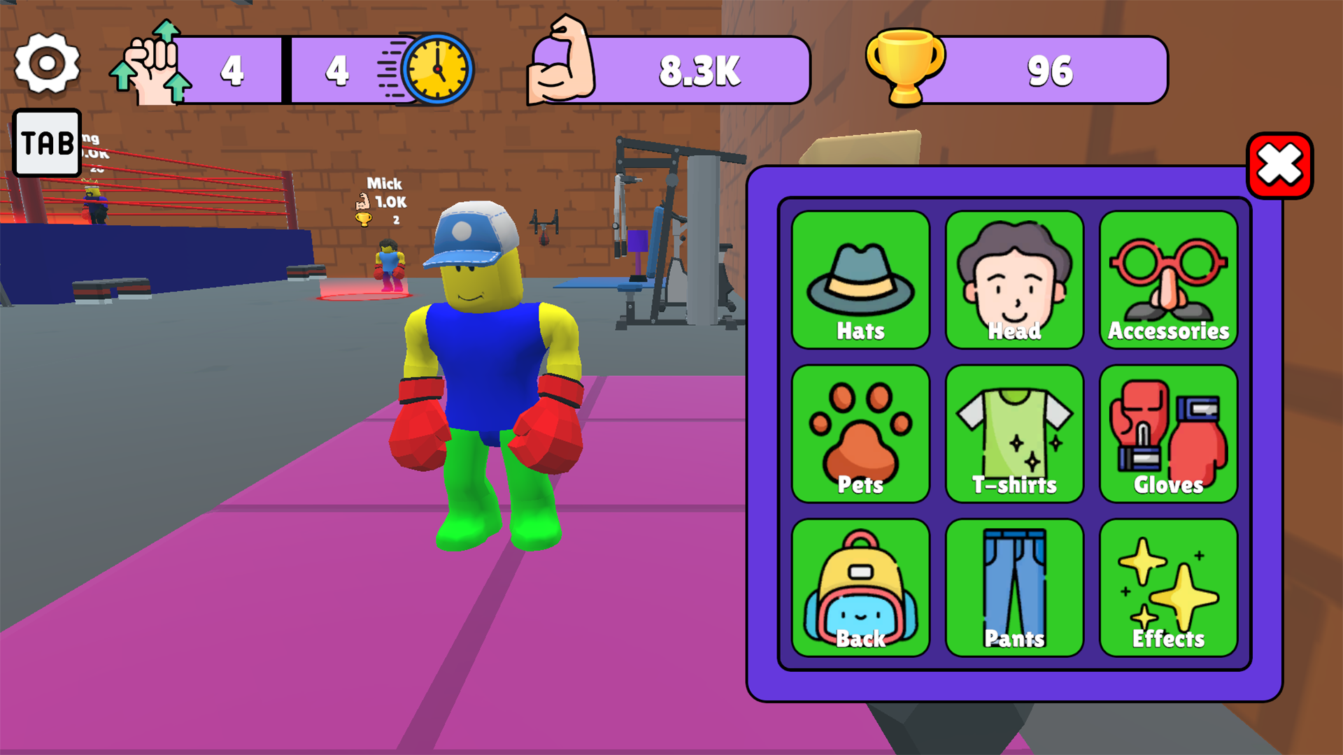 Obby: Boxing and Muscles — screenshot 4