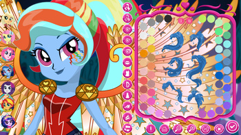 Pony Everfree Dress Up