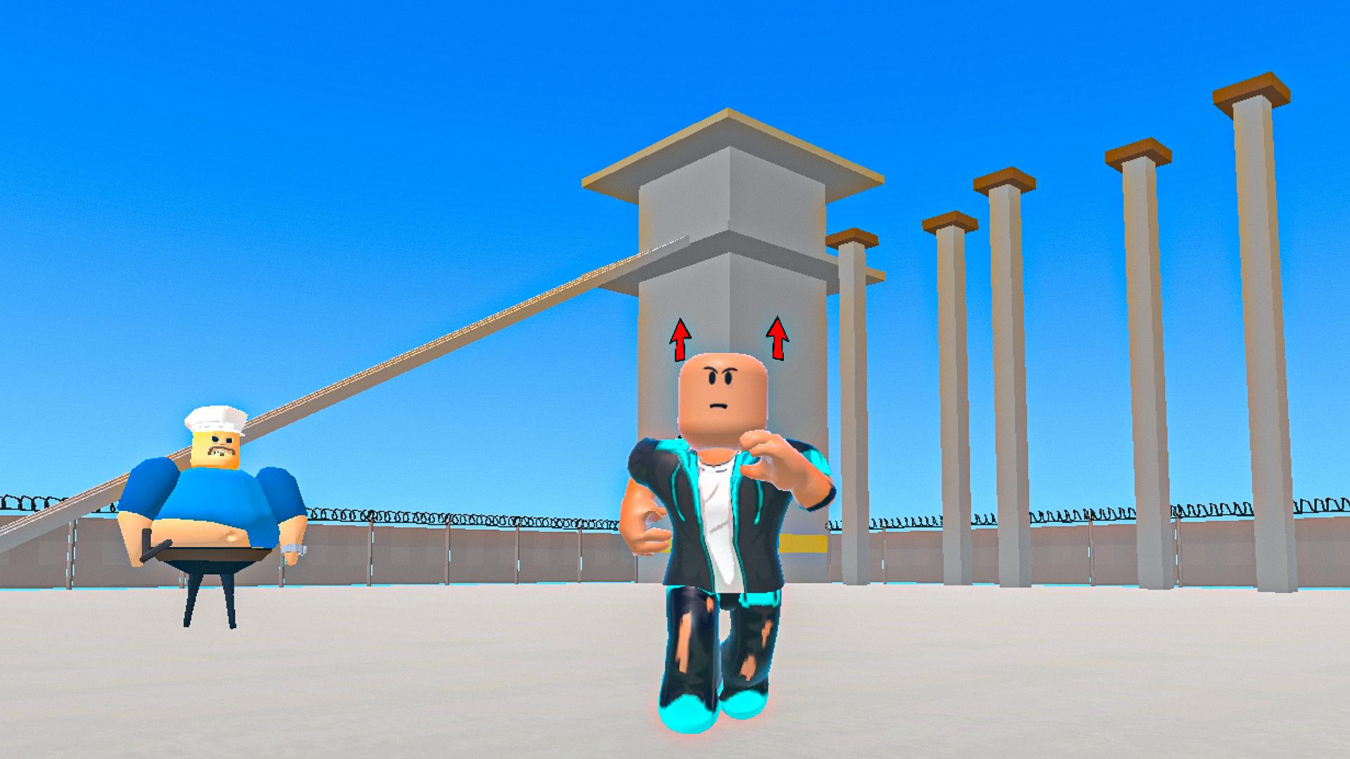 Obby: Barry's Prison Break! screenshot